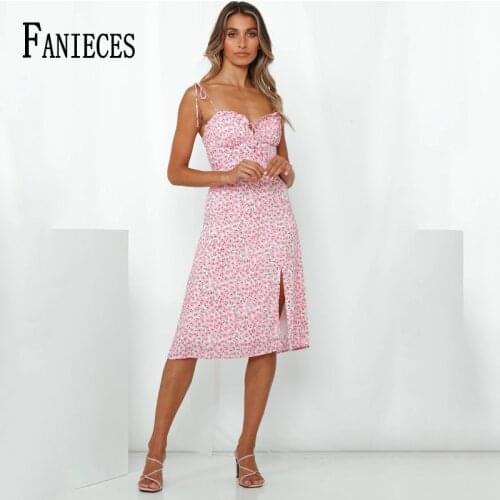 Floral Summer Dresses FANIECES/梵易斯 China