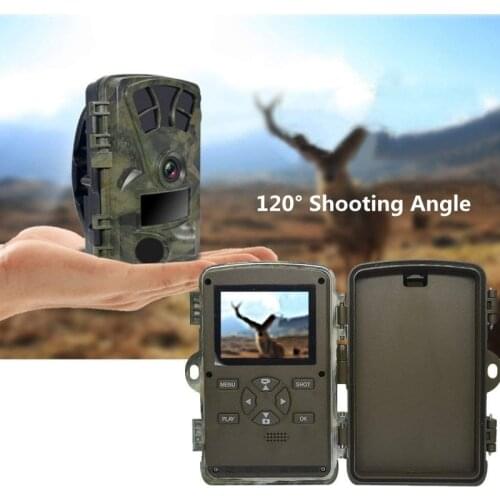 H885 Loop Video Hunting Trail 1080P/25fps Night Version infrared LED Wildlife Camera 0.2-0.6s Trigger Surveillance Photo Traps