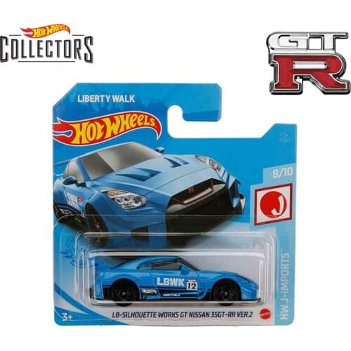 Hot Wheels 2021 Nissan 35GT-RR Liberty Walk VER.2 LBWK Blue New