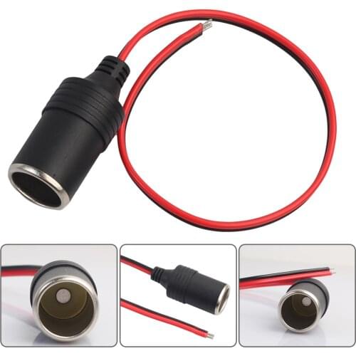 Universal 12V 10A Max.120W Car Cigarette Lighter Charger cable Female Socket Plug for Mercedes-Benz Audi Volkswagen MGO3