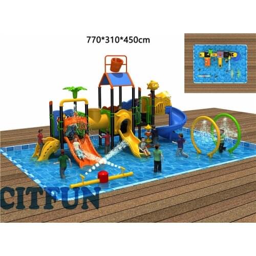 High quality Summer water park outdoor water playground equipment OPB19-064A