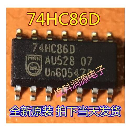 10pieces 74HC86D 74HC86 SOP-14