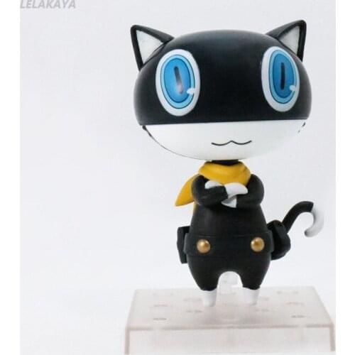 10cm Game Anime Persona 5 P5 Morgana MONA Cat 793# Q Ver. PVC Action Figure Collection Model Toys Doll Brinquedos Dropshipping