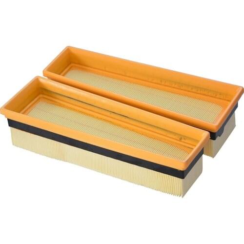 2Pcs Car Engine Air Filters for BMW X5 M (E70) 2009-2013 X6 (E71, E72) M 2009- 13717589641 13717589642