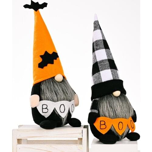 2021 Happy Halloween Party Decor Theme Terror Vampire Faceless Doll Halloween Decorations For Home Event Doll Pendant