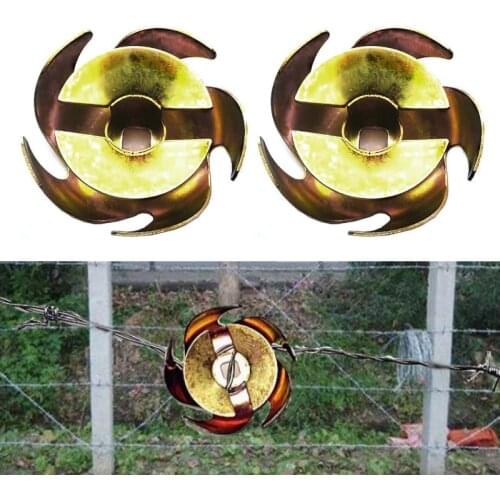 4Pcs Garden Fences Loose Steel Wire Tightener Tool Home Wall and Farm Fence Steel Wire Fixed Tension Rotary Auxiliary Tool