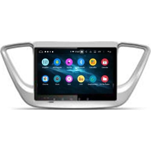 9" Android 9.0 PX6 Car Radio For Hyundai Verna Accent /Solaris 2017-2019 Car Multimedia Player 4G+64G Audio 6 Core Stereo DSP