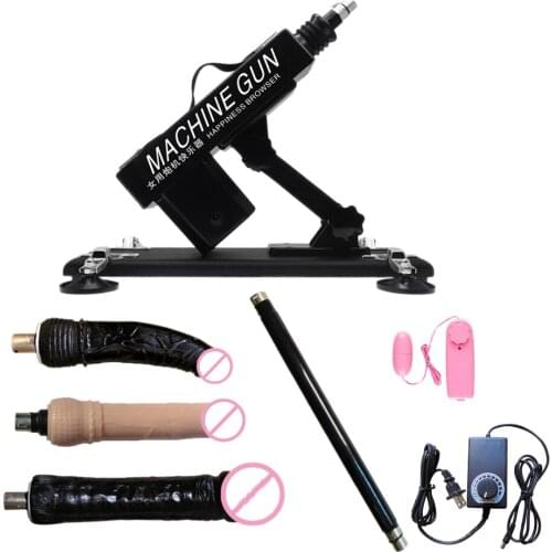 Sex Machine Automatic Vibrator With Dildo Attachments Female Masturbation Pumping Gun Vagina Sex Product Toy For Men Women