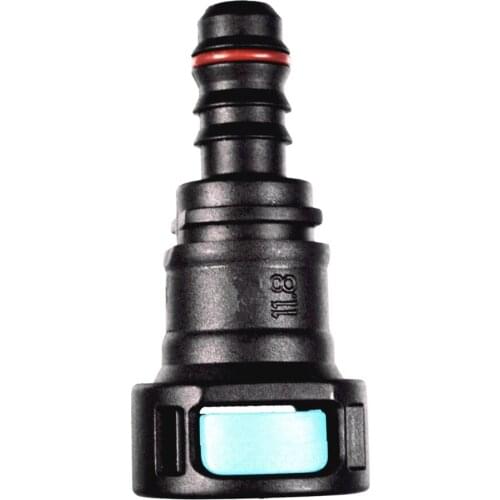 Large Hose Connector,11.8mm ID8 Fuel Line Fitting Connector,SAE12 Elbow Plastic Connector