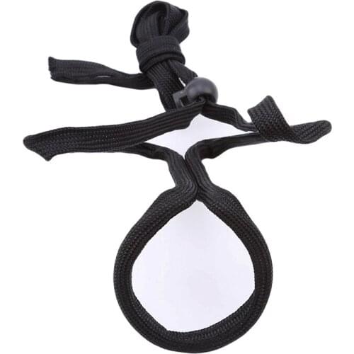 Black Microphone Holder Children Funny Toys Close Up Magic Stage Prop Hands Free Brace Mic Holder Neck Stand Magic Tricks Tool