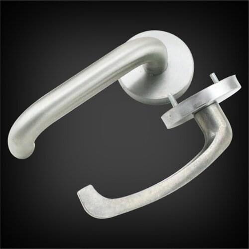 Door Handle Fireproof Door Handle Fireproof Lock Handle Round Pipe Channel Fireproof Door Handle