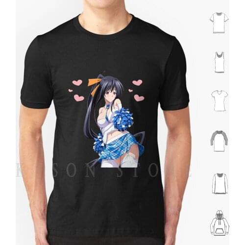 High School Dxd Akeno T Shirt Men Cotton Anime High School Dxd Highschooldxd High School Dxd Saison 4 Manga Rias