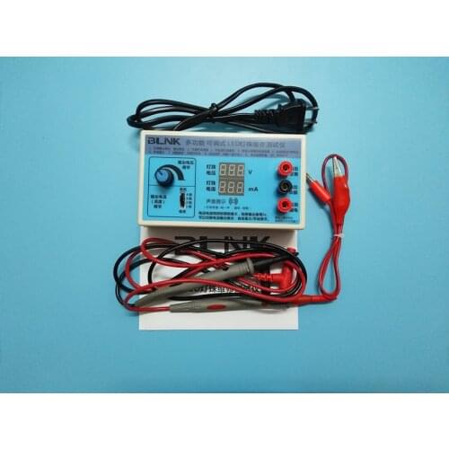 0-180V Output LED Tester Detection Tool TV Monitor Panel Backight Strips w/ Current and Voltage Digital Display