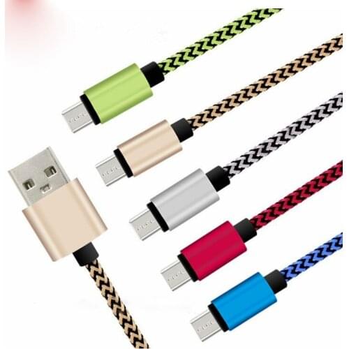 Hemp rope woven Micro usb data line Charge Data Cable For Samsung Huawei Nokia HTC Xiaomi V8 Charge Data Wire Free Shipping