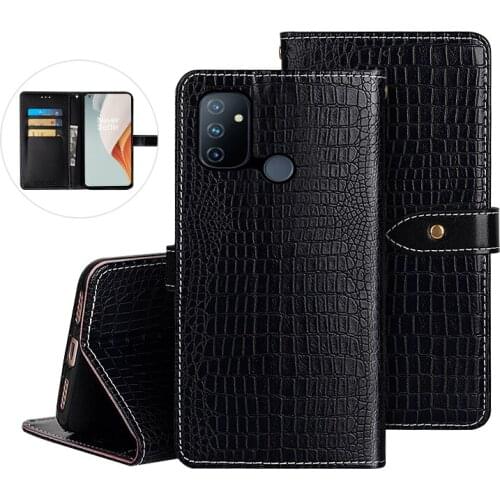 Leather Case For OnePlus Nord N100 6.52" Coque TPU Silicone Case Flip Cover Skin Wallet For OnePlus Nord N100 Fundas Etui Bags
