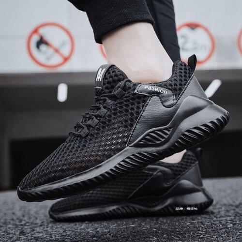 Spring and Summer New Flying Woven Sports Shoes Super Light Large Size Breathable Mens Shoes Fashion Casual Shoes Men