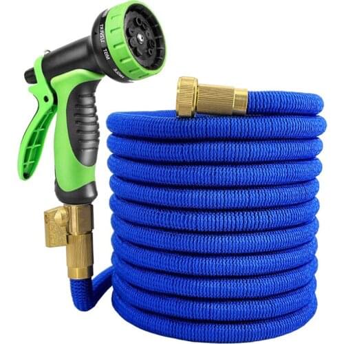 Garden Hose Water Gun Kit Magic Watering Hose 3/4 Connector With High Pressure Car Wash Gun Spray Water Adjustable Cleaning Tool