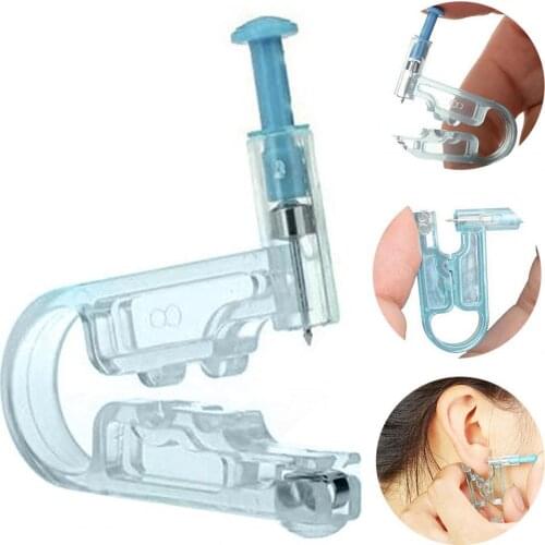 1Pcs Disposable Painless Ear Piercing Healthy Sterile Puncture Tool Without Inflammation for Earrings Ear Piercing