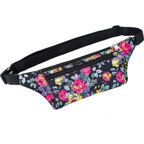 DOLOVE Women Waist Bag Mens Outdoor Running Multifunctional Mobile Cash Register Business Site Waterproof Messenger Bag