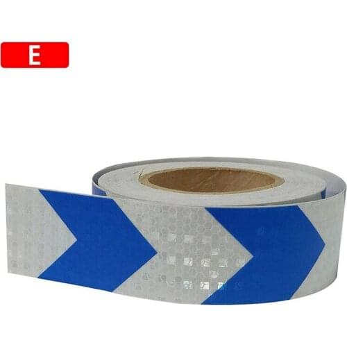 5cm*3m Car Safety Mark Warning Tape Strip Stickers Warning Reflector Protective For Bicycle Car Exterior Decoration Accessories