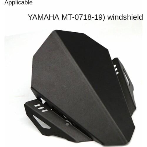 Applicable to Yamaha Mt07 MT-07 18-21 Motorcycle Modified Headlight Windshield Windshield
