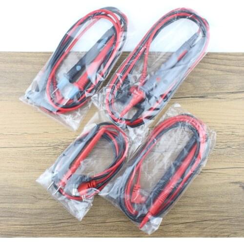 Multimeter Pen Alligator Clip Test Line 20A Gold Plated Universal Pen,Extra Sharp And Extra, Give A Storage Bag