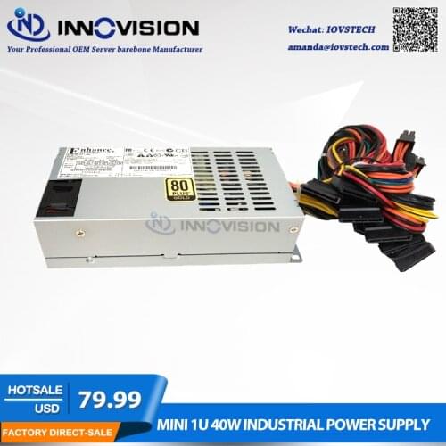 High efficiency 1U flex psu Rated 400Watts industrial Power Supply ENP7140B2 ,80Plus