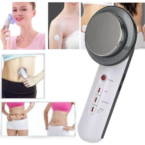 1 Set EMS Body Slimming Massager Ultrasonic Cavitation Anti Cellulite Massage Fat Burner Weight Loss Face Skin Care
