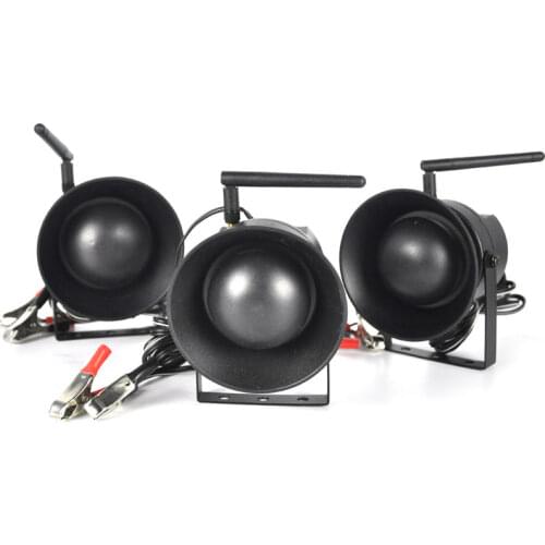 3pcs 50w Electric Hunting Decoy Speaker Bird Callers MP3 Speaker Player with 250 Yards Remote Controller for Goose Duck Hunting