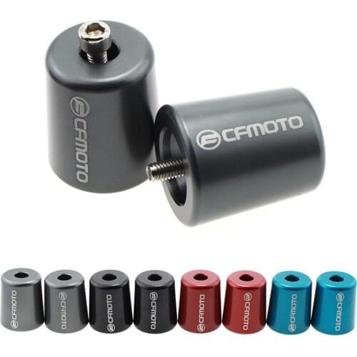 Motorcycle Accessories CNC Handlebar Grips Bar Ends Cap Slide For CFMOTO 400NK 650NK 150NK 250NK(CFMOTO) LOGO