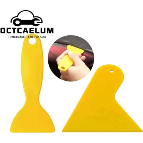 Car Plastic Cleaner Scraper Cleaning Tool Window Cleaner Windshield Snow Shovel Glass Water Glue Remove Wiper Blade
