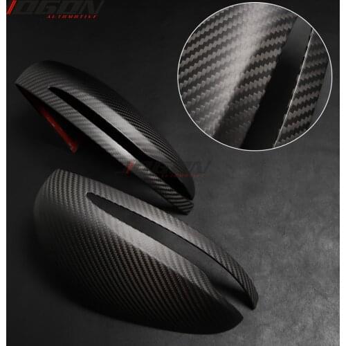 Dry Carbon Fiber Rear View Side Mirror Cover For Mercedes Benz G Class GLE GLS W166 W167 W463A W464 2018-2021Car Accessories