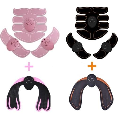 ABS Vibration Abdominal Muscle Training Electric EMS Hip Trainer Buttock Butt Lifting Body Slimming Massager Weight Loss Unisex