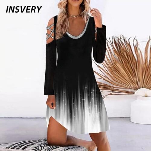 Модные платья-трапеции INSVERY China At AliExpress