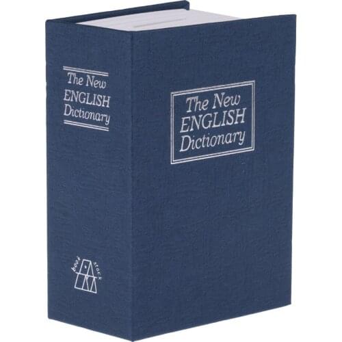 Book Safe Diversion Secret Real Book Hidden Safe with Key Lock for Home,Business