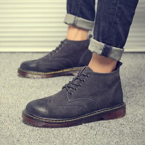 Mens hombre sneaker boots Sneaker 2020 mens leather wear flat male for outdoor sneakers hot men black Mens informales Casual