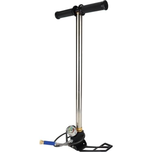 Miznell Top Quality High Pressure 3 Stage PCP Car Mini Hand Operated Foldable Air Pump Hunting PCP pump 300bar 30mpa 4500psi