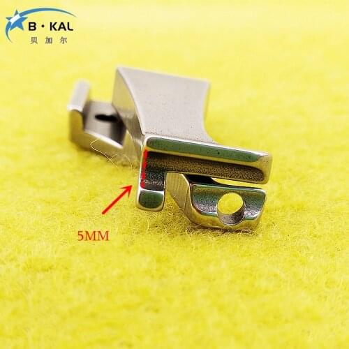Small single side embedded line presser foot 0302 0318 6-5 6-7 synchronous sewing machine presser foot