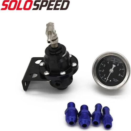 Universal Adjustable Fuel Pressure Regulator TOMI type With original gauge and instructions