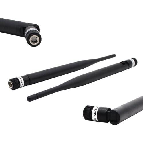 WiFi Booster Folding SMA Antenna for Router IP PC 2.4GHz 5dBi (8Inch 20cm) 2Pcs