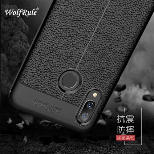 WolfRule Huawei Nova 3 Cover Shockproof Luxury Leather TPU Back Case For Huawei Nova 3 Phone Fundas Huawei Nova3 Shells 6.3"