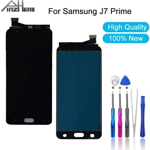PINZHENG Phone LCD Display For Samsung Galaxy J7 Prime G610F G610Y Touch Screen Digitizer Assembly For Samsung Galaxy J7P LCD