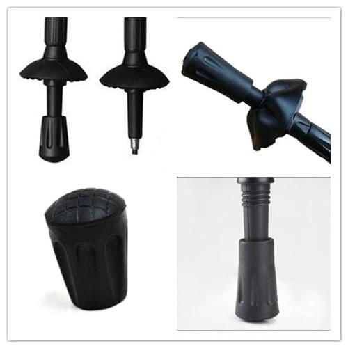 1/2PCS Hiking Pole Replacement Tips Trekking Pole Tip Protectors Walking Stick Head Protect Equipment Accessory