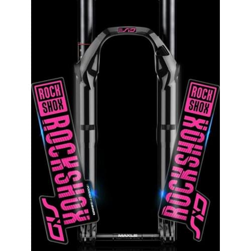 2018 rockshox SID mountain bike front fork decals bicycle front fork stickers