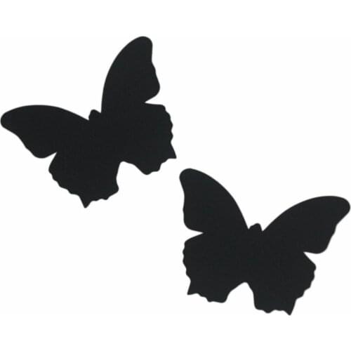 Black butteryfly Nipple Cover Sequin Women Pasties Adhesive Stickers,Invisible Intimates Bra Accessories Un-bra Breast