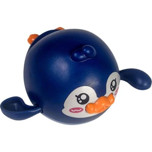 Bath Toys Peacock Blue Pufferfish Animal Shape Cute Cartoon Rotate Clockwise ABS Round And Burr-free Swimming Pool Accessories