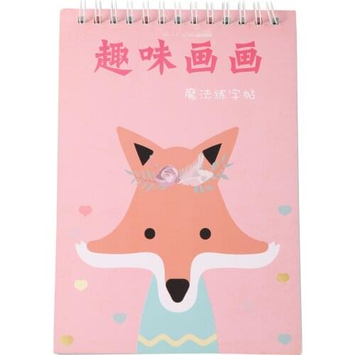 Drawing book step by step instruction coloring book graffiti and magic pen drawing board children’s drawing teaching toy 1pcs