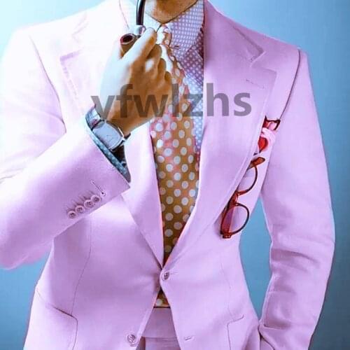 Handsome Groomsmen Notch Lapel Groom Tuxedos Mens Wedding Dress Man Jacket Blazer Prom Dinner (Jacket+Pants+Tie) K165
