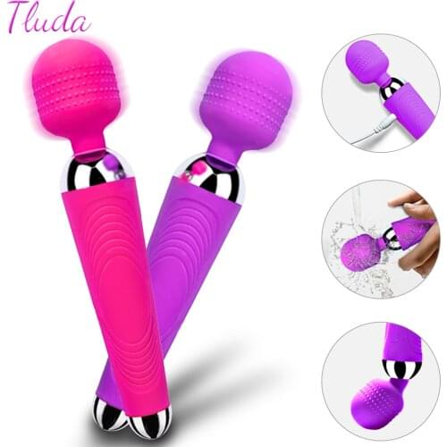 Powerful AV Vibrators for Women Clitoris Massager Sex Toys for Couple Magic Wand Female Clitoral Stimulator Toys for Adults 18