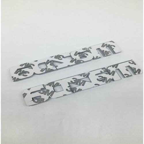 Chrome Silver 3D ABS Letters Labeling Sticker Badge For Mazda Rear Trunk Car Styling Sticker Emblem Decal Logo Accessories